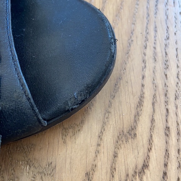 Marc Fisher Whitley Kiltie Fringe Slide Sandals - Picture 8 of 12